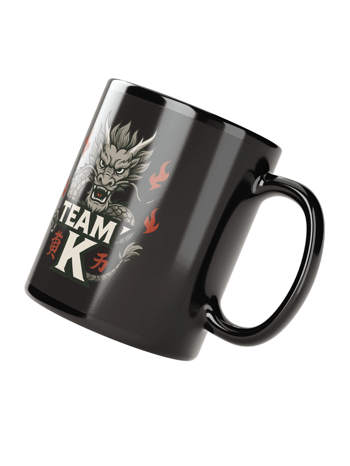 Team K China Black Mug product image (4)