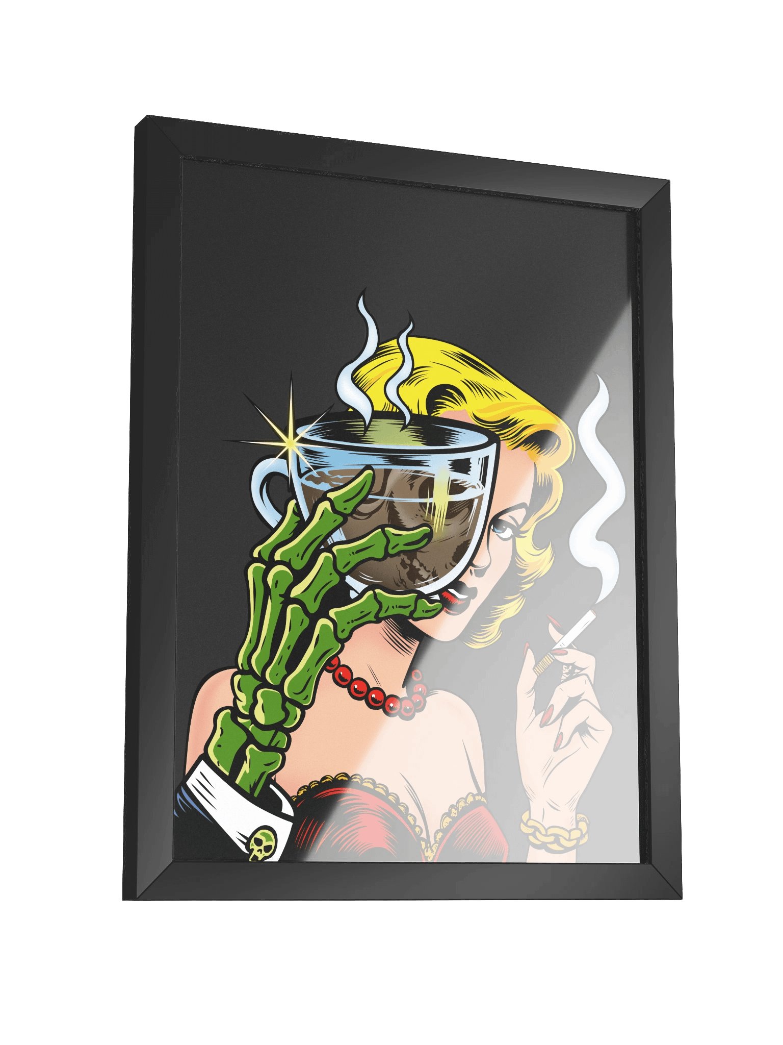 Chamber of Chills Coffee Framed Print product image (8)