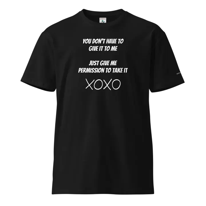 "Permission to Take It" Unisex T-Shirt | Sexy T-Shirt Designs product image (1)