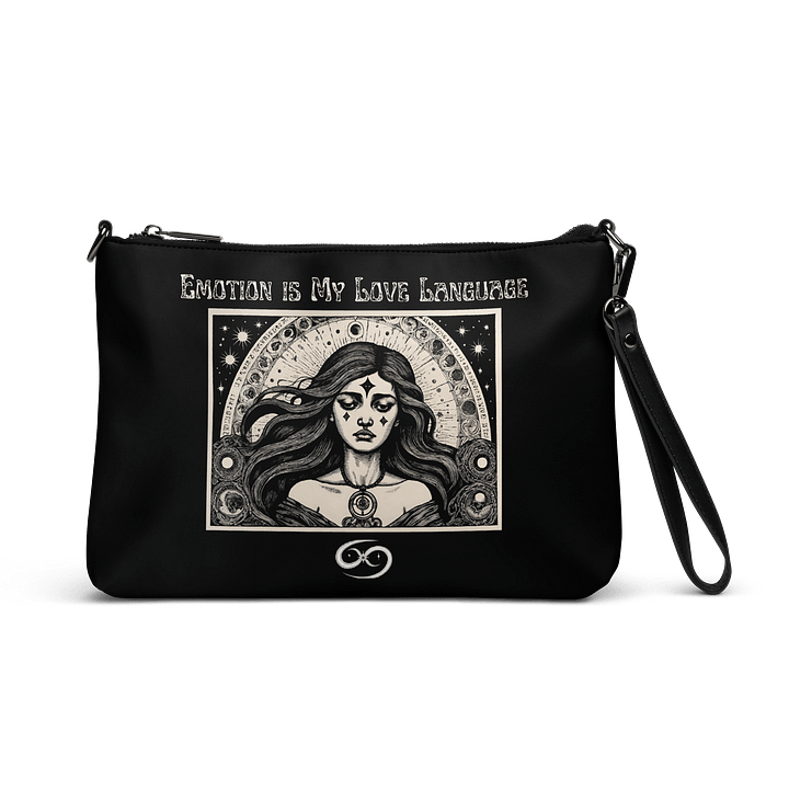 Cancer Zodiac 2025, Emotions are My Love Language, Cross-body Bag product image (1)