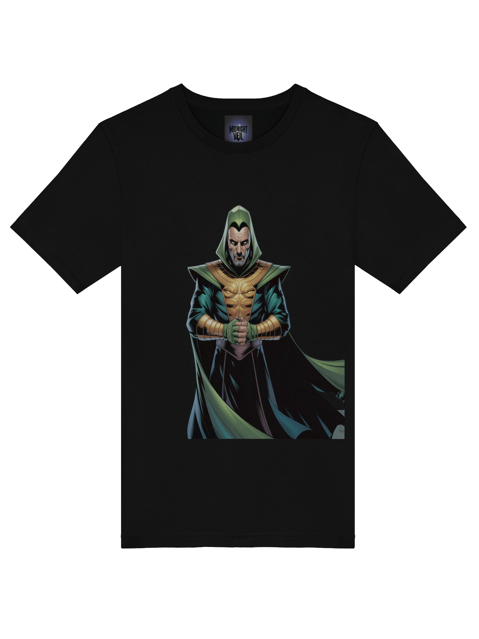 Veiled Vengeance: Ra’s Al Ghul Inspired T-Shirt product image (7)