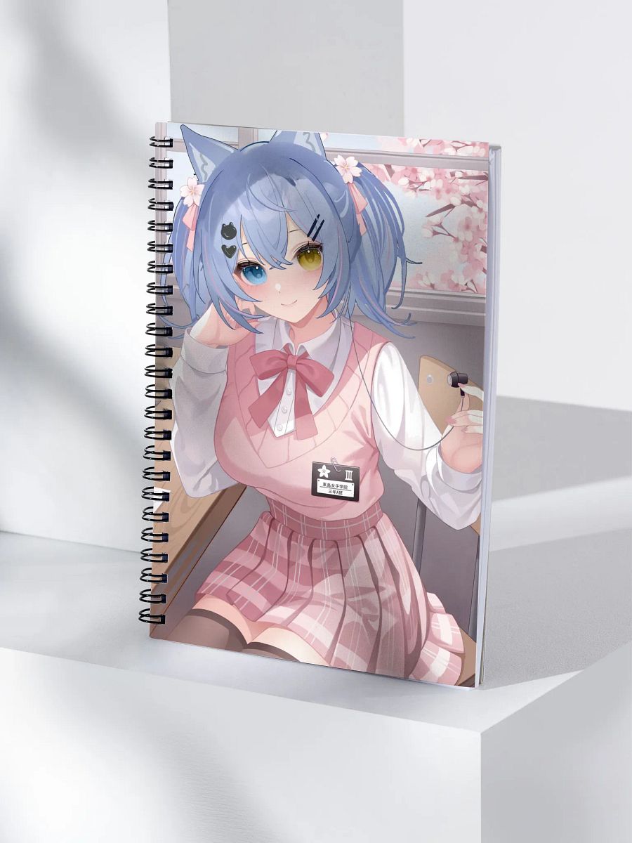Pink School Girl Notebook product image (4)