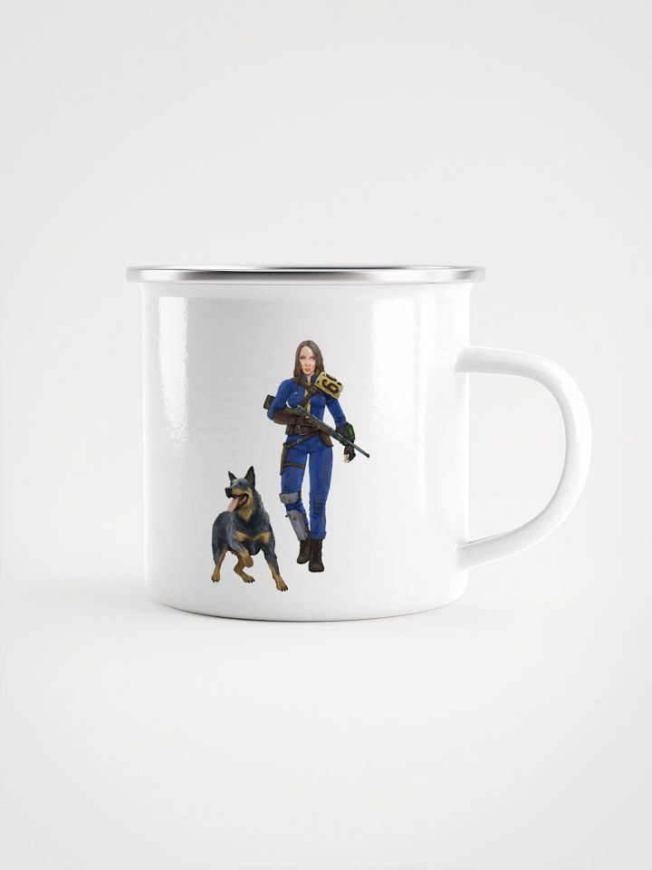 Lone Wanderer Kage Enamel Mug product image (1)