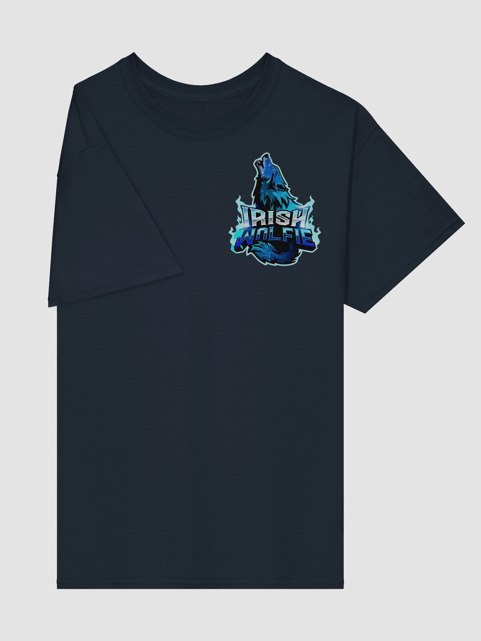 Official Irish Wolfie Minimalistic Printed T-Shirt product image (4)