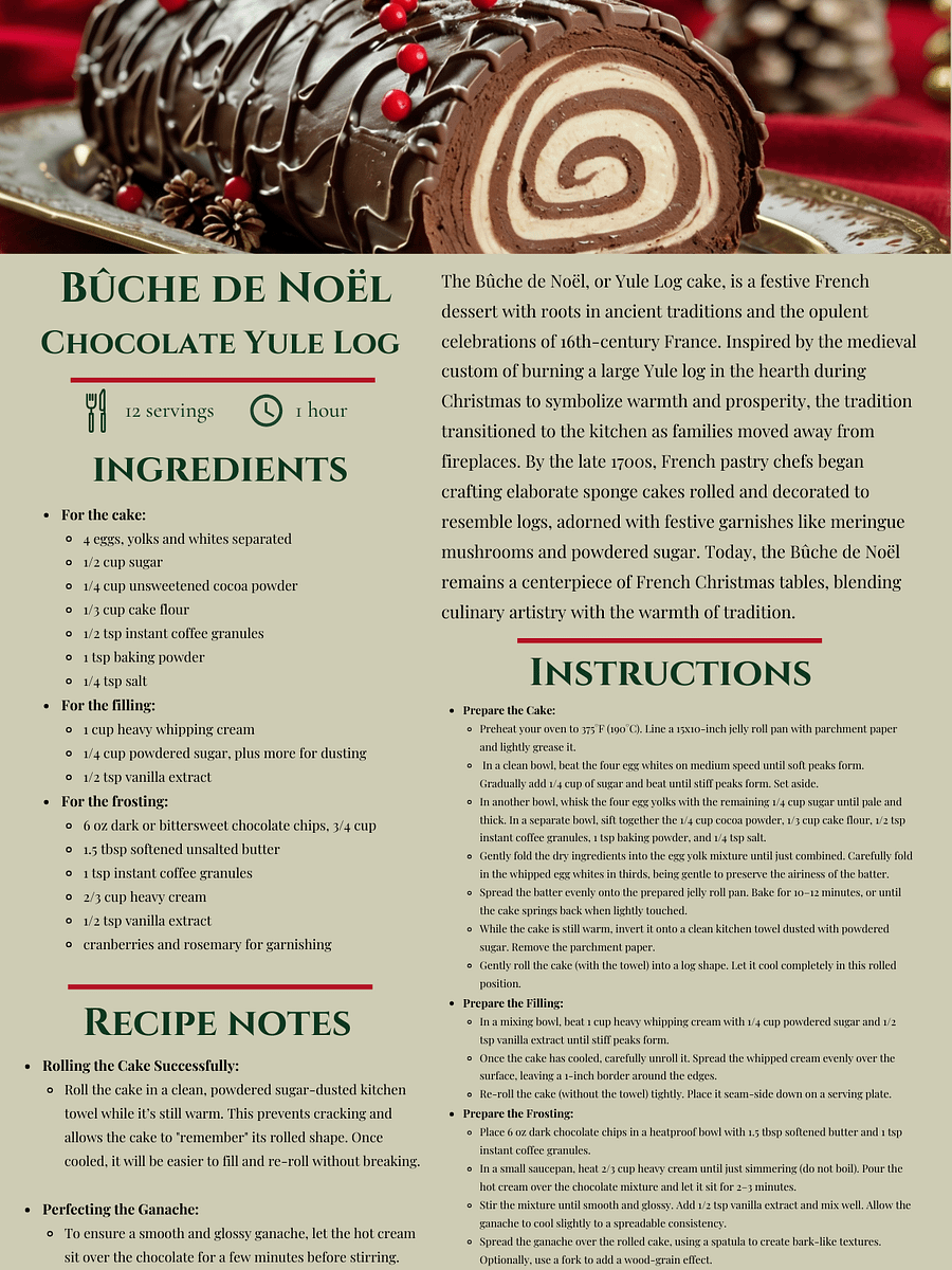 The 25 Historical Recipes of Christmas Mini E-Cookbook product image (3)