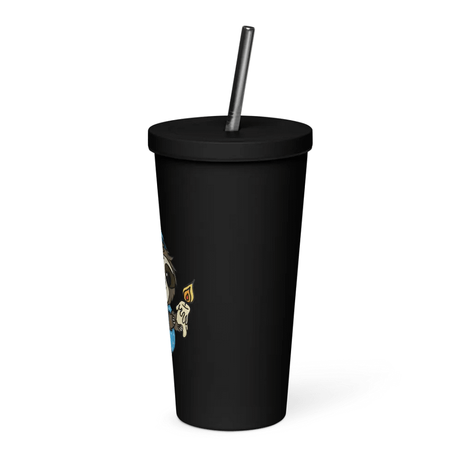 Insulated Tumbler with a Straw - Night product image (7)
