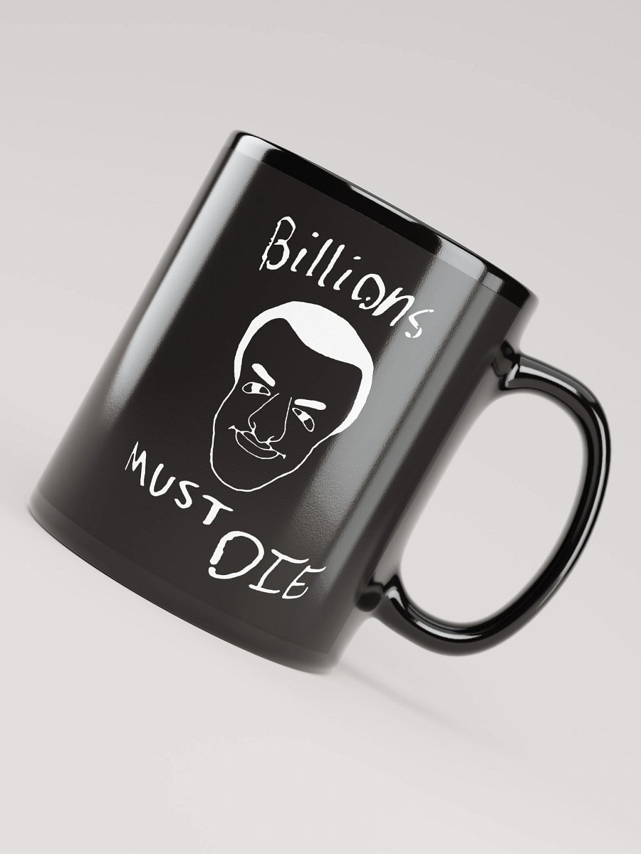 Fishtank Daniel - Billions Must Die Mug BLACK product image (4)