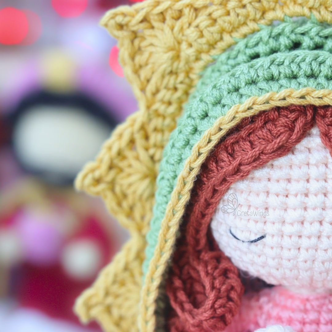 Virgen de Guadalupe Amigurumi Patrón de Crochet (descarga digital) product image (4)