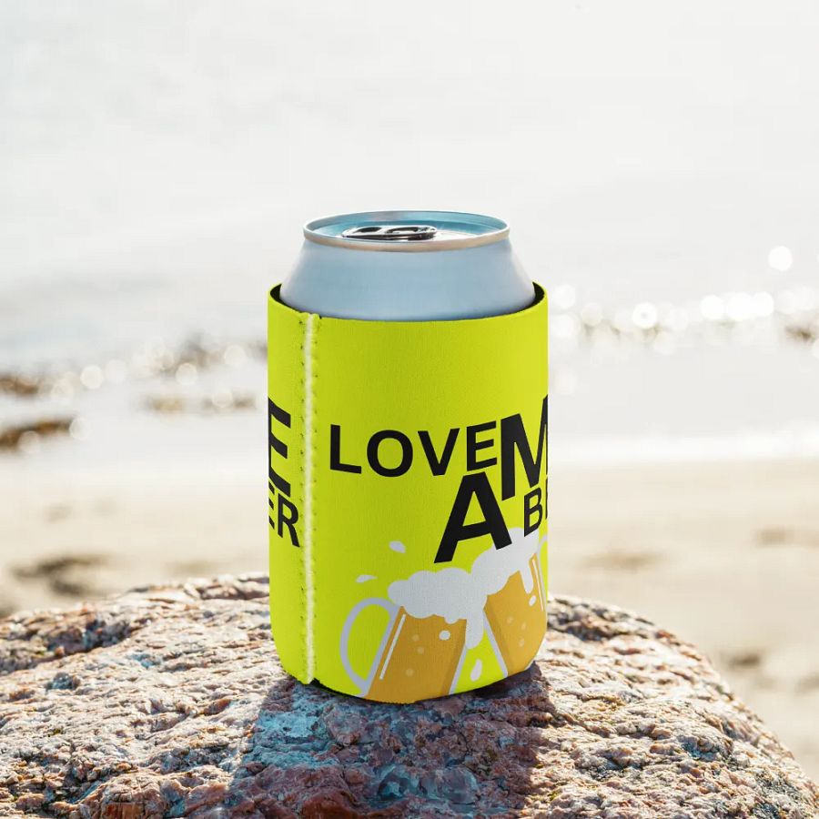 LOVE ME A BEER Can Cooler product image (9)