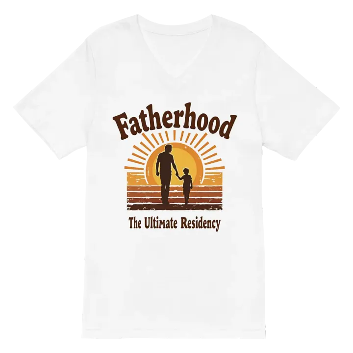 Fatherhood Residency V-Neck Tee product image (2)