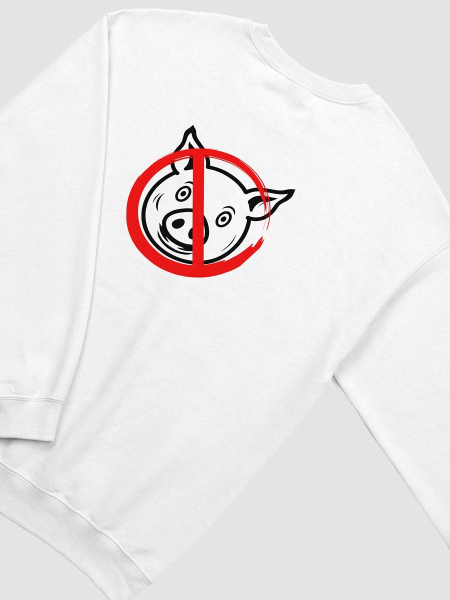 Nemám Rád 2 crewneck white product image (4)
