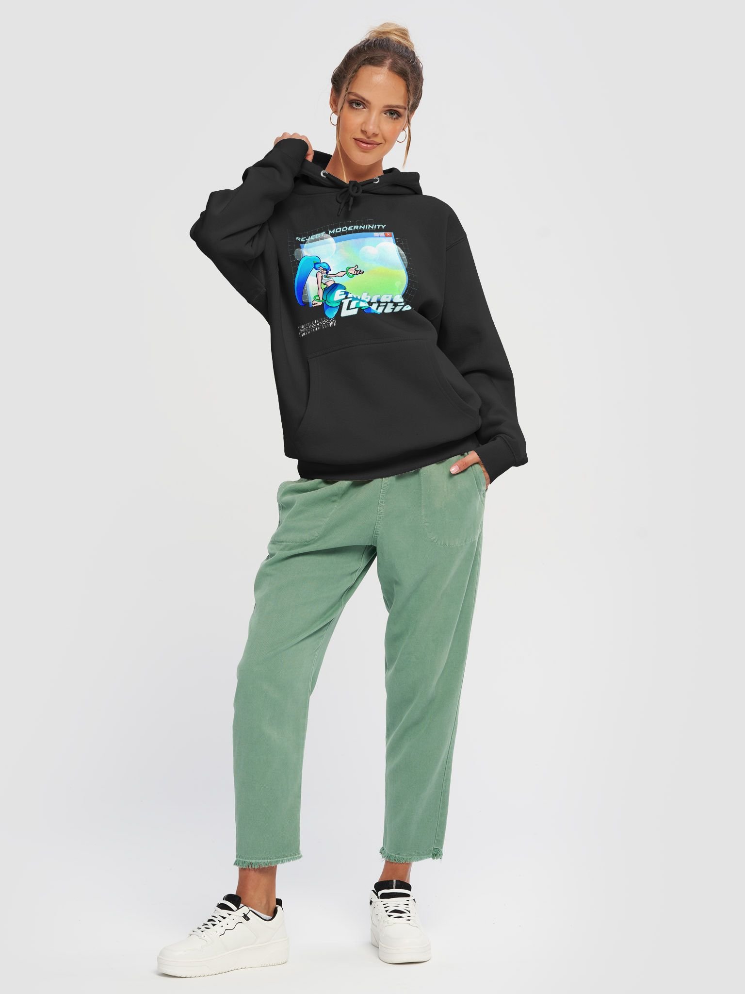Embrace Frutiger Aero Hoodie product image (10)