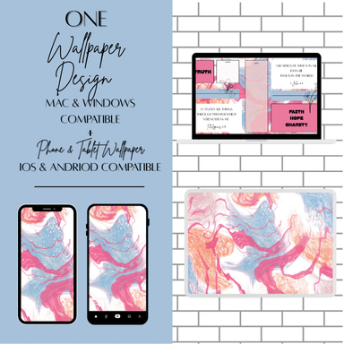 Living Waters Affirmation Wallpaper v5 product image (1)