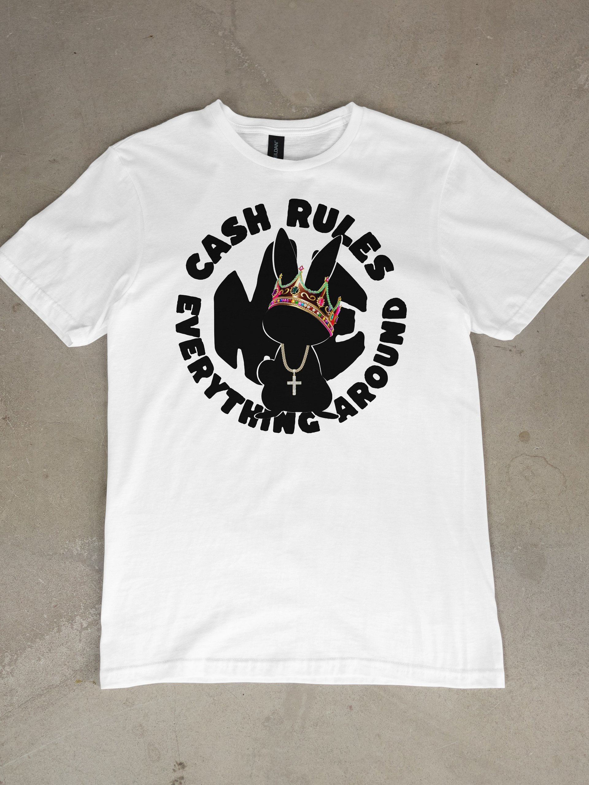 Big Hoppa in C.R.E.A.M tee (white/gray) product image (10)