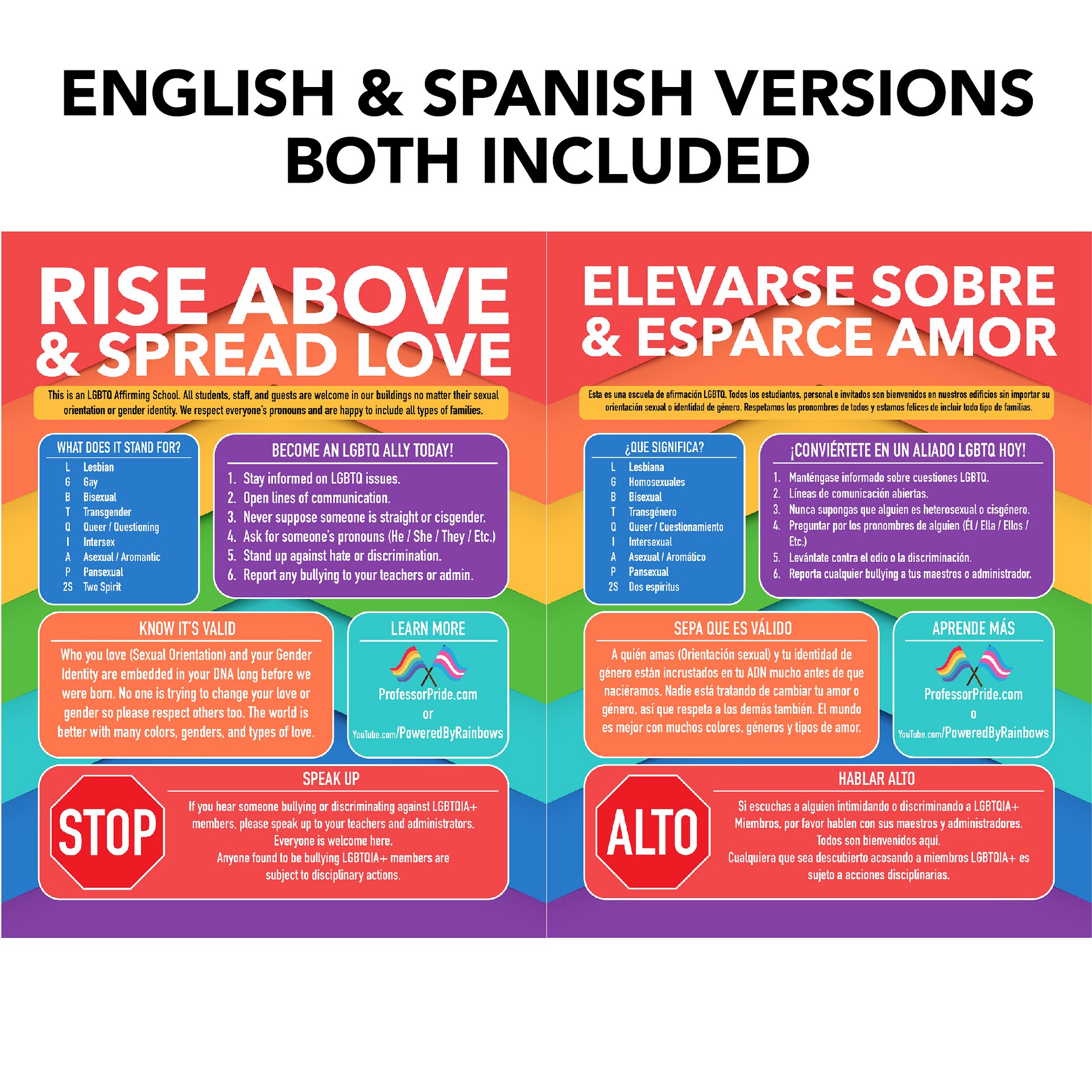 Rise Above Bullying Posters (for Schools) product image (2)