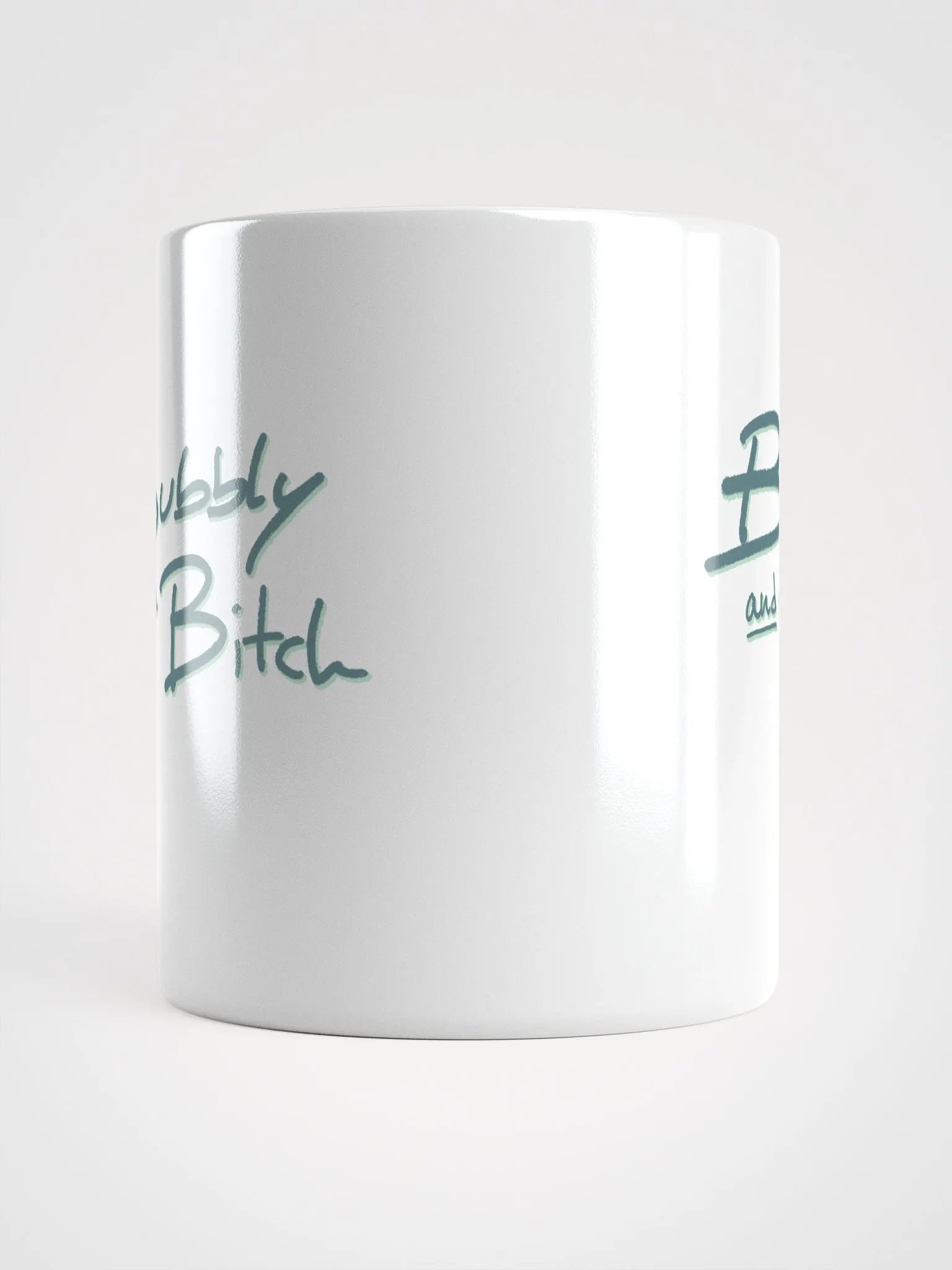 Bubbly and a B*tch (fir shadow design) mug product image (9)