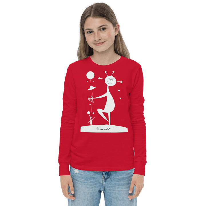 Bella+Canvas Youth Long Sleeve T-Shirt product image (1)