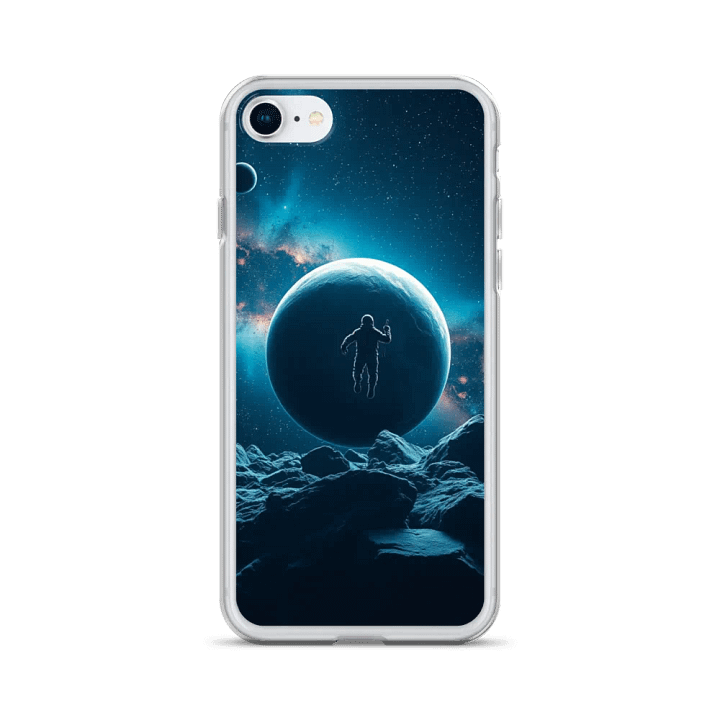 Cosmic Explorer iPhone® Clear Case product image (24)