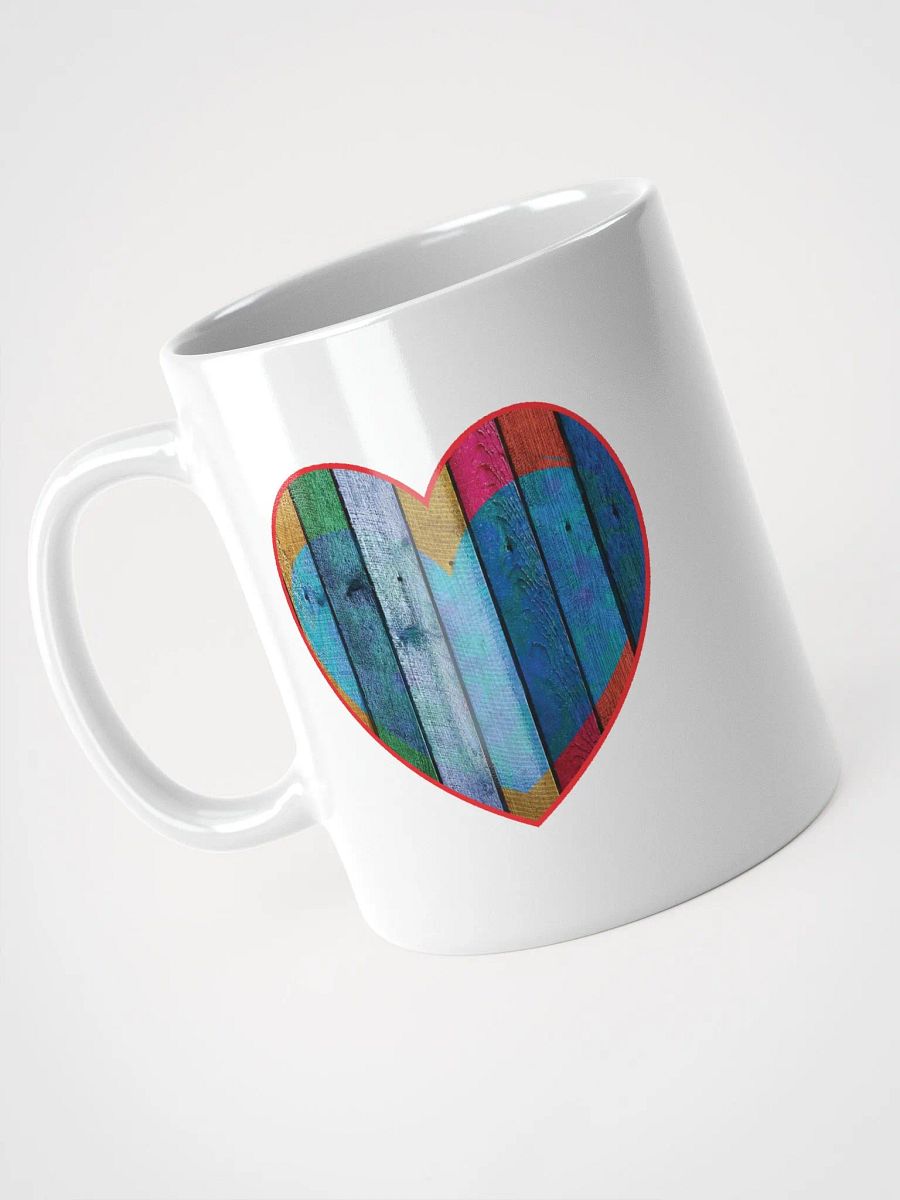 RAINBOW LOVE (HEART, LOVE, UNITY, VINTAGE, RAINBOW, VALENTINES DAY, ROMANTIC, ROMANCE, COUPLE, GIRLFRIEND, BOYFRIEND, HUSBAND, WIFE, RETRO) product image (3)