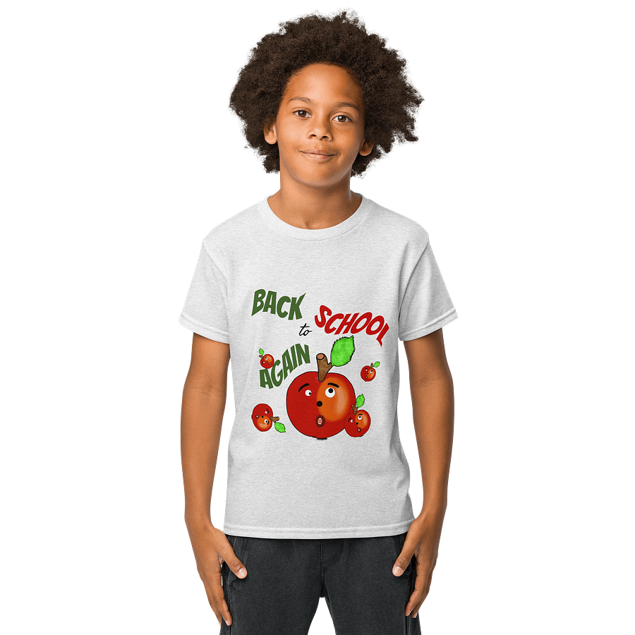 Animated Apple Expressions Youth Sports Tee product image (4)
