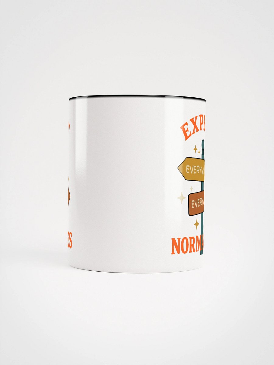 Expect Normacles Everywhere Accent Mug product image (28)