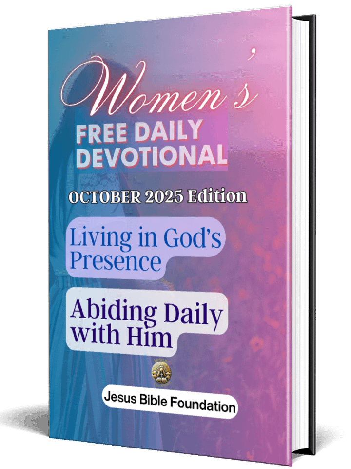 Women’s Free Daily Devotional October 2025 Edition: Living in God’s Presence: Abiding Daily with Him product image (1)