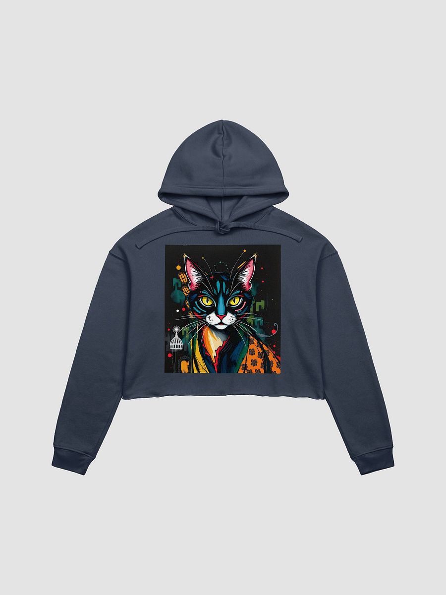 Cozy Chic: Bella+Canvas Fleece Crop Hoodie product image (1)