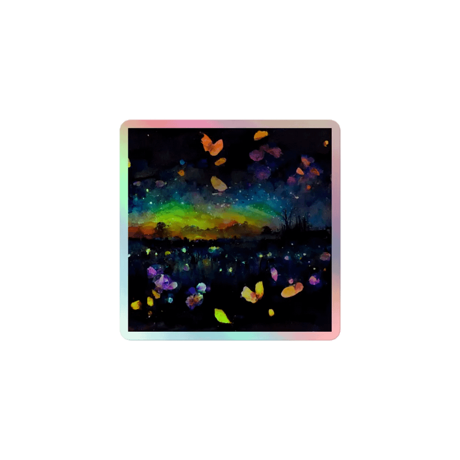 Cosmic Dreams Holographic Sticker Sheet product image (1)