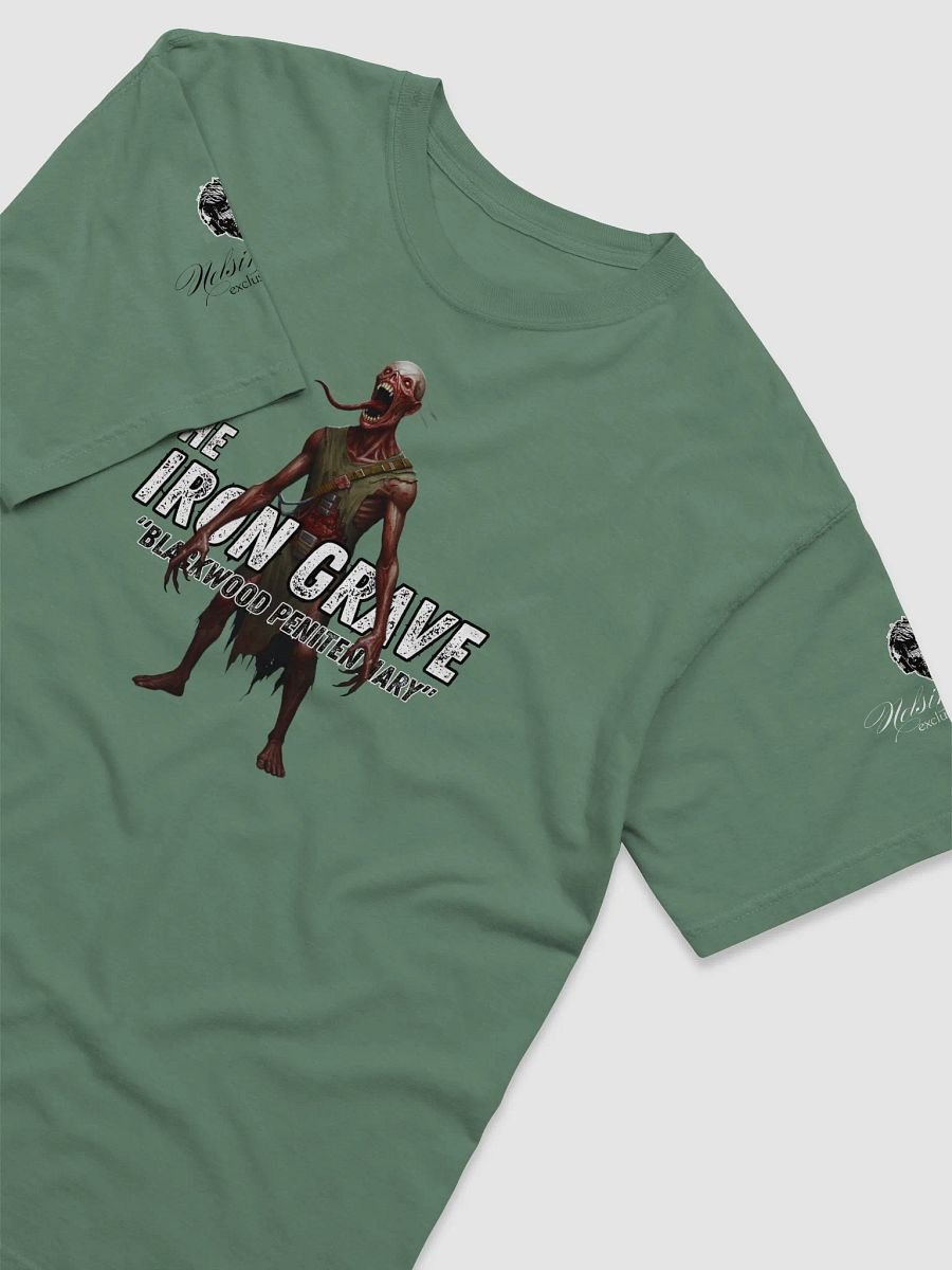 The Iron Grave - Blackwood Penitentiary - The Screamer - White Logo T-Shirt product image (41)