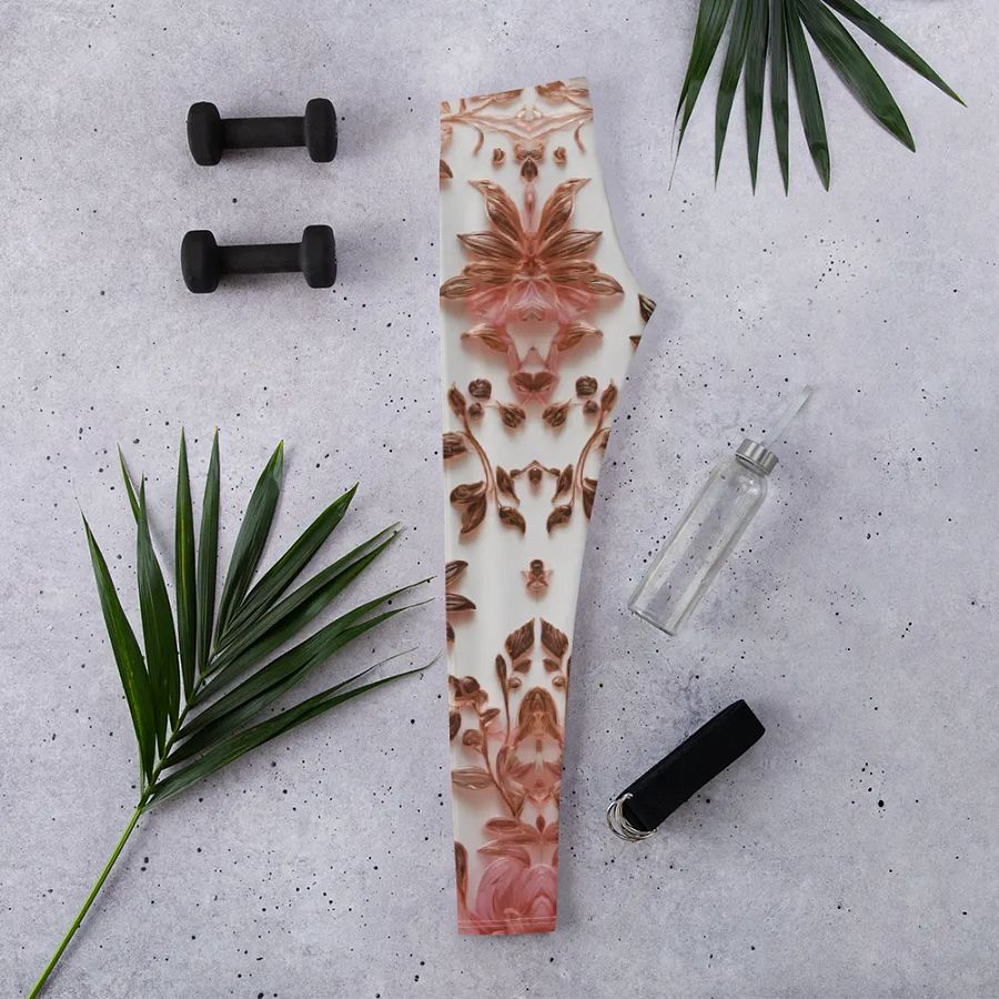Pink Floral Leggings product image (2)