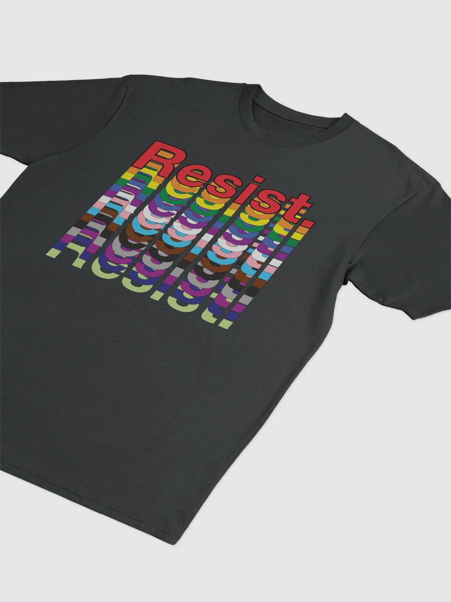 Resist - Rainbow Cotton Heritage Premium Heavyweight Tee product image (10)