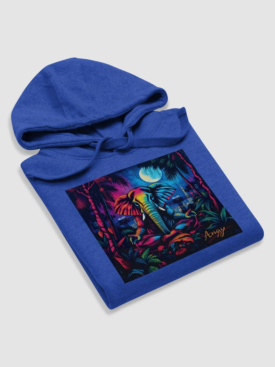Urban Jungle Meditative Elephant Hoodie product image (5)