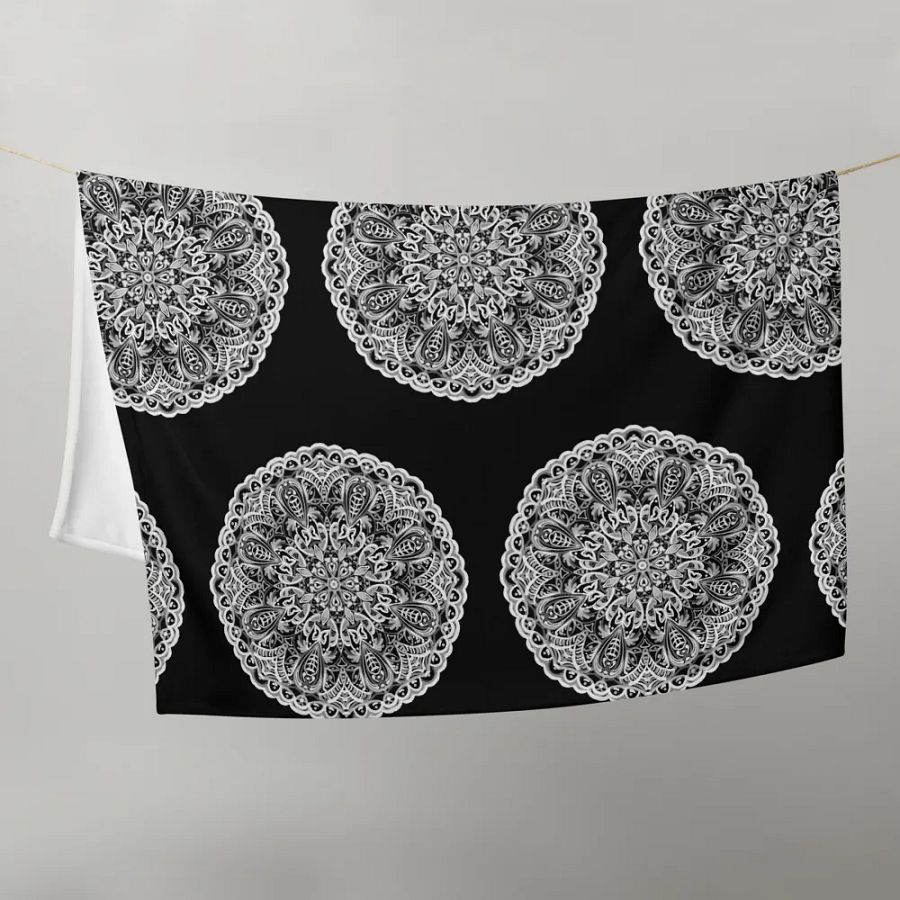 Mandala Magic Throw Blanket product image (2)