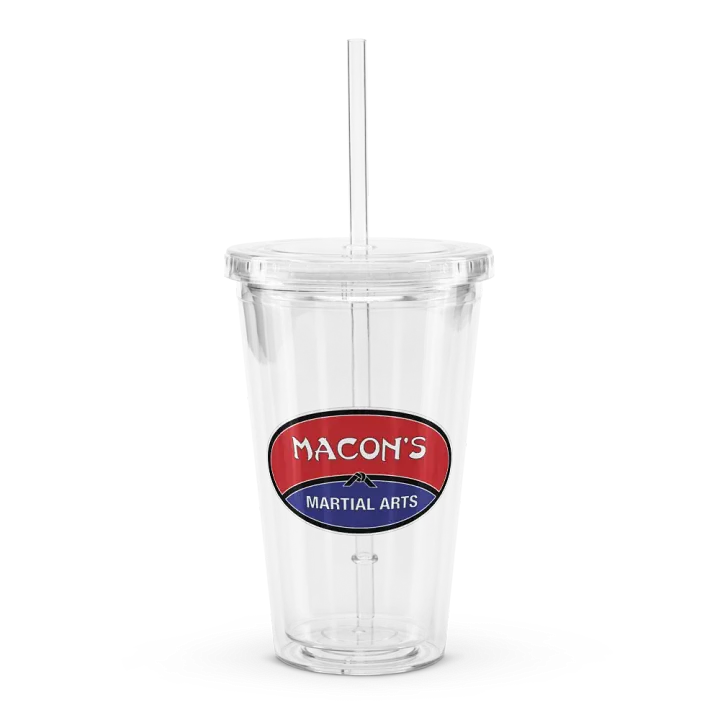 Double Wall Clear Plastic Tumbler (16 oz) product image (1)