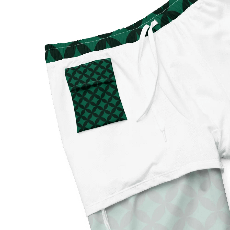 Men's Green Pattern Trunks product image (6)
