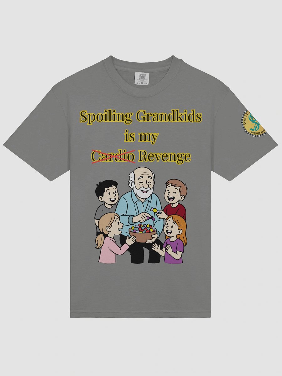 Spoiling Grandkids is my Cardio (Male) Comfort Colors Garment-Dyed Heavyweight T-Shirt Colors (3) product image (33)