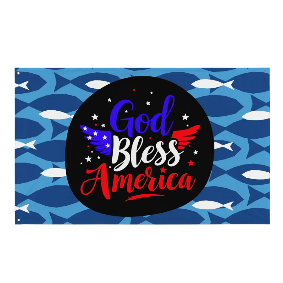 Flag: God Bless America product image (2)