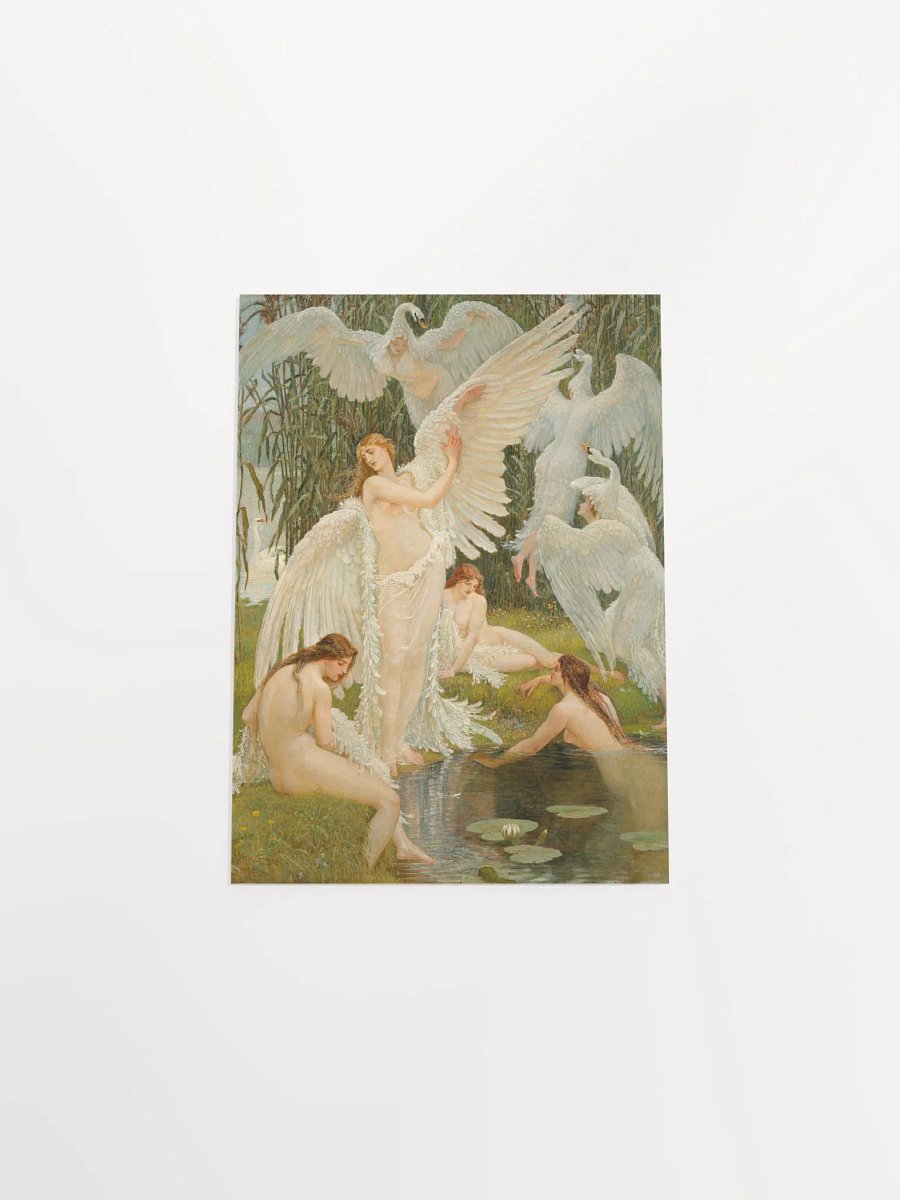 ''The Swan Maidens'' by Walter Crane Poster product image (4)