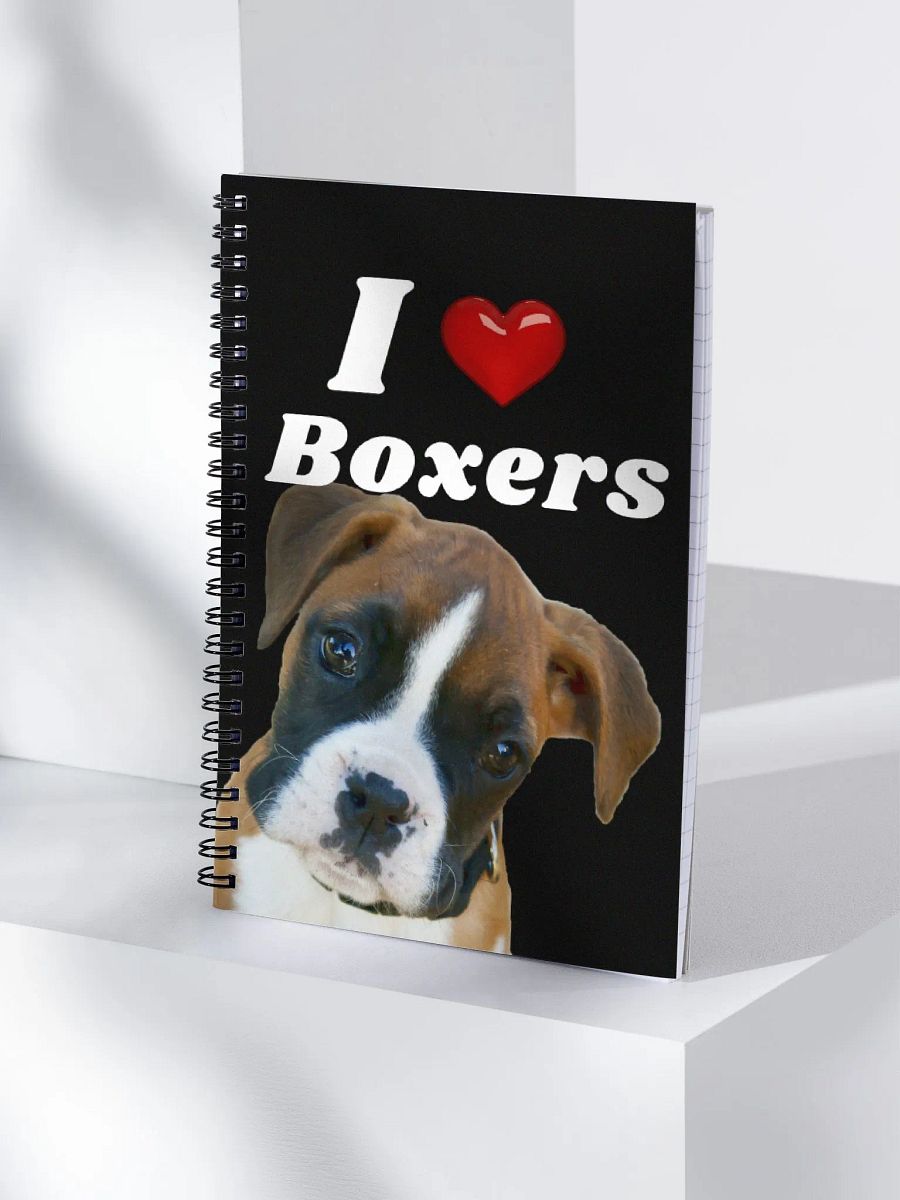 I Heart Boxers Notebook product image (4)
