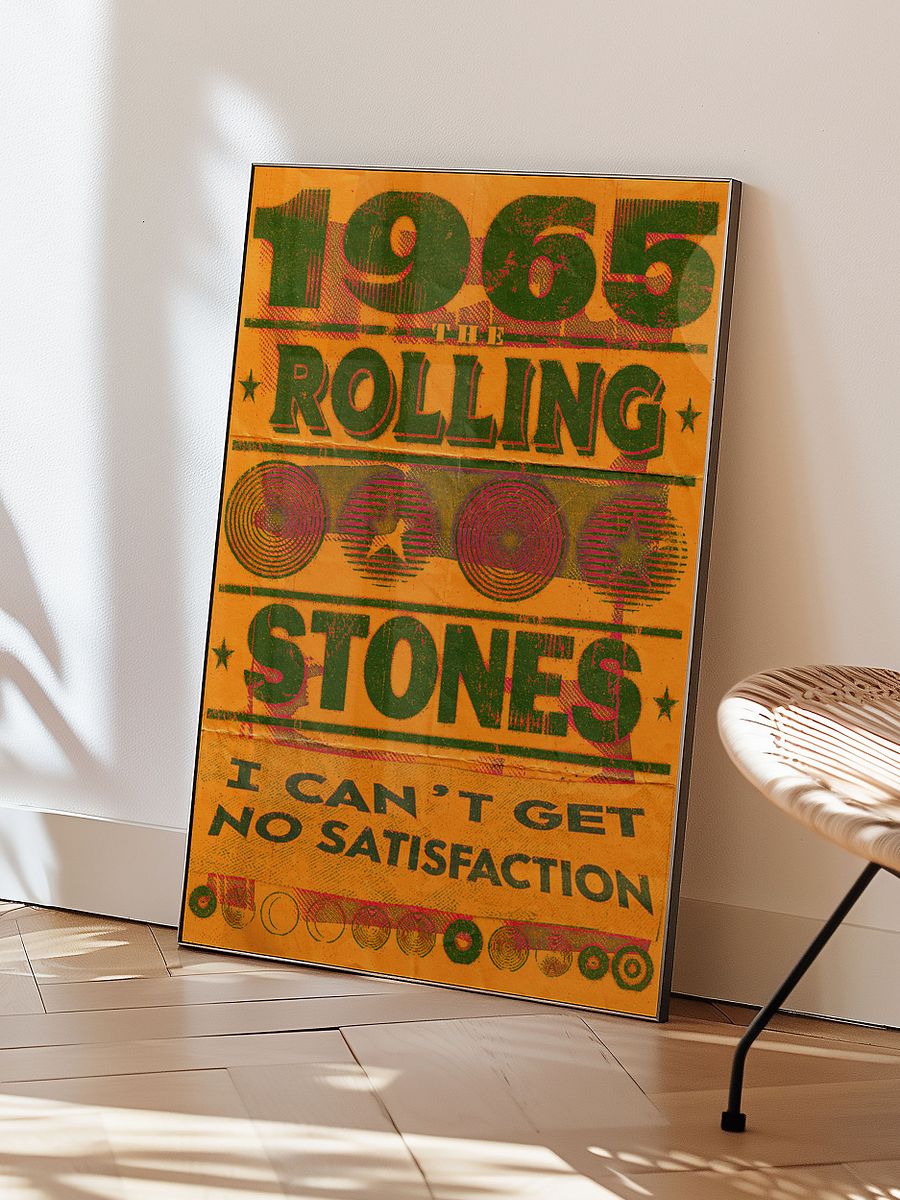 The Rolling Stones 1965 Tribute Poster | Vintage Rock Print | Retro Concert Art | Classic Music Decor | Timeless Tour Artwork product image (7)