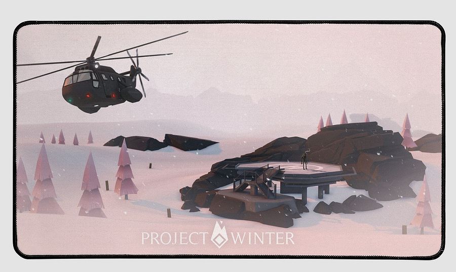 Helicopter Desk Mat product image (2)