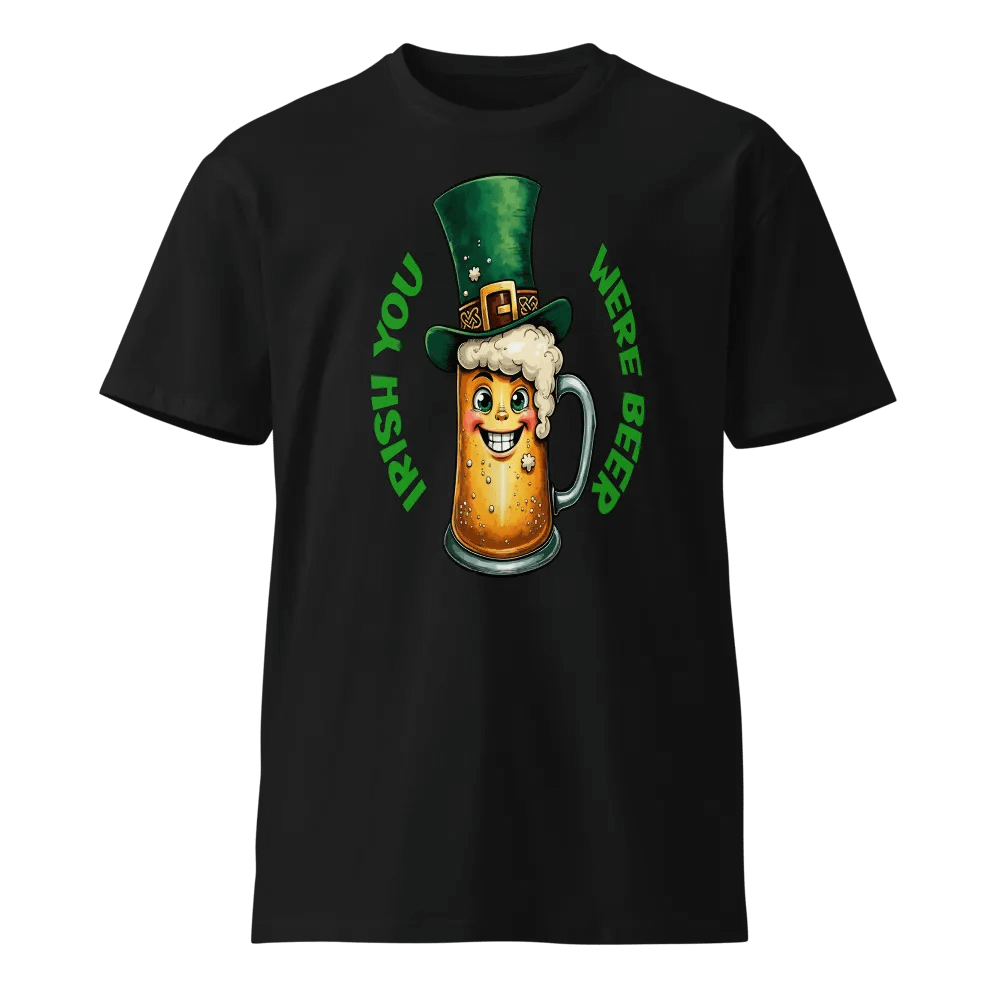 Funny St. Patrick's Day Tee - Irish You Were Beer product image (1)