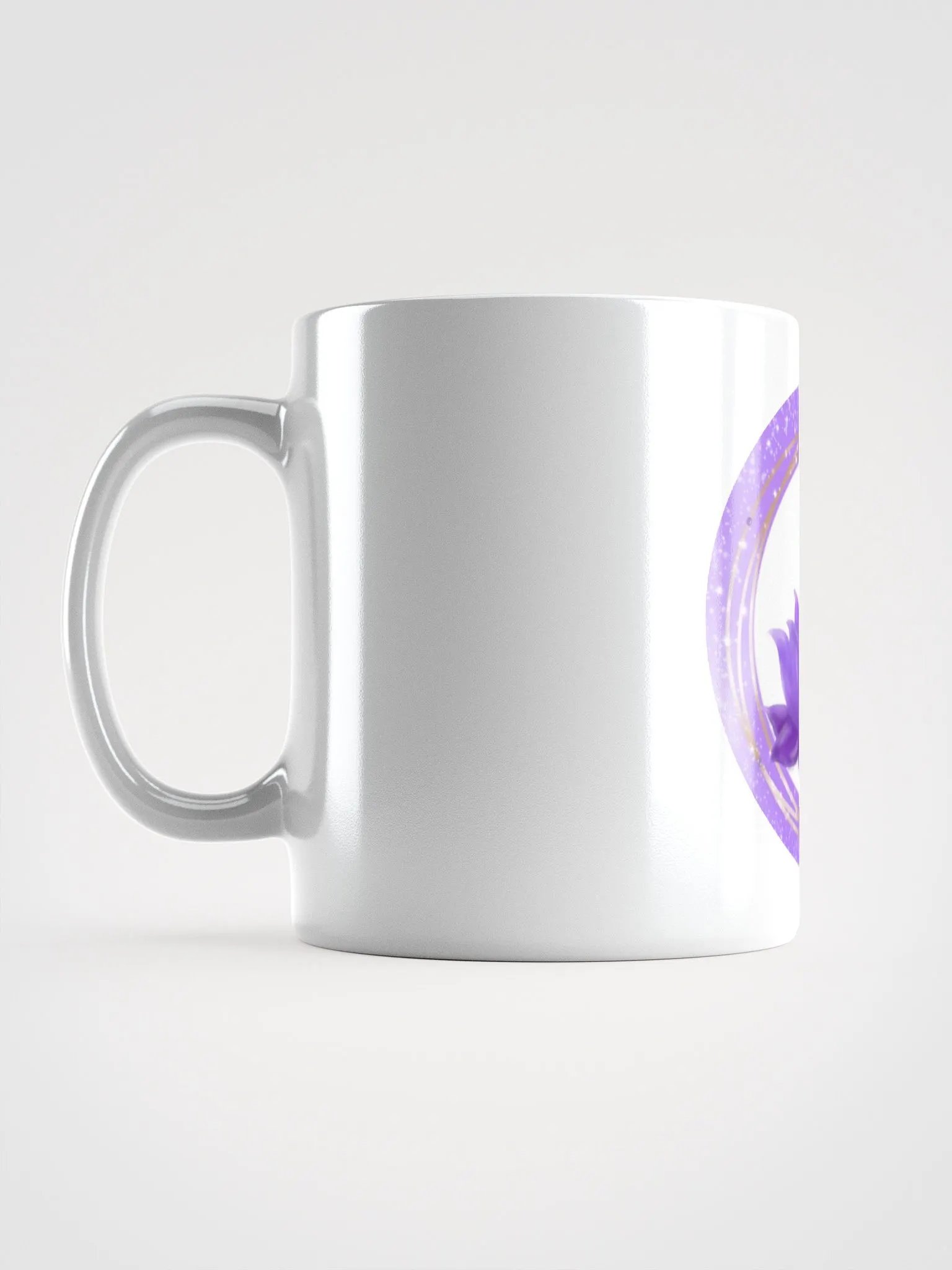 Purple Lotus Flower Mug Cup product image (6)