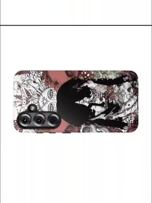 Goth Wednesday themed tough phone case #goth #wednesday #tough #phone #case 