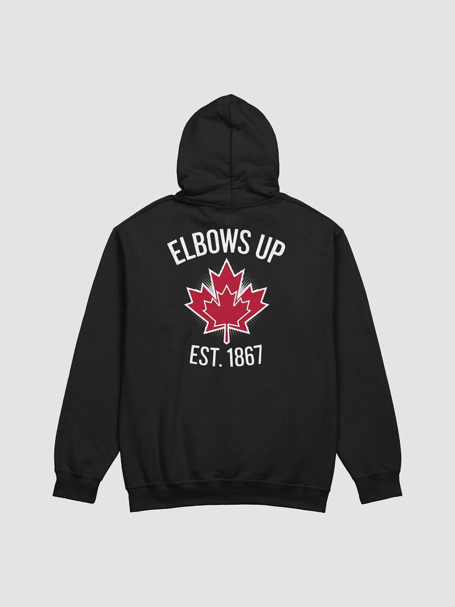 Elbows Up Canada Est. 1867 Hoodie – Proud Canadian product image (1)
