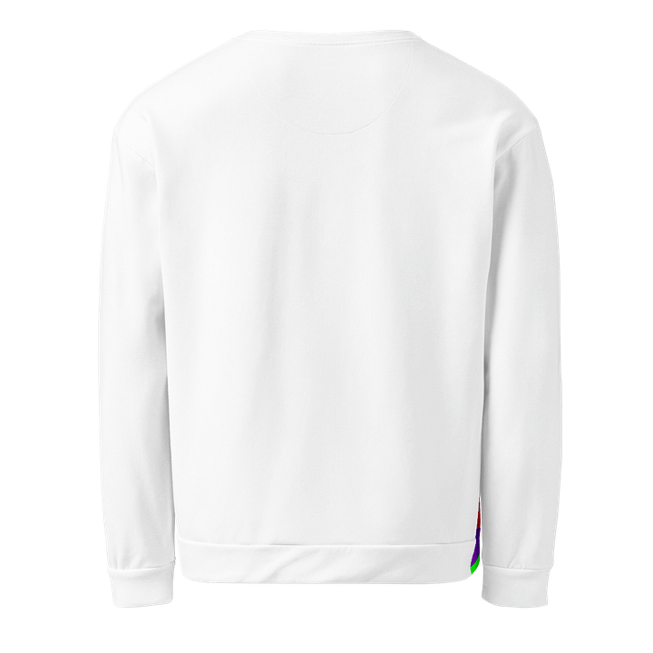 Waveform Red Abstract Unisex Sweatshirt product image (2)