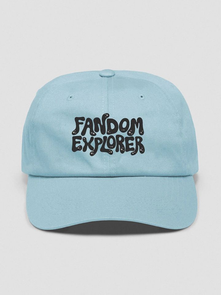 Fandom Explorer Baseball Hat (Black Font) product image (3)