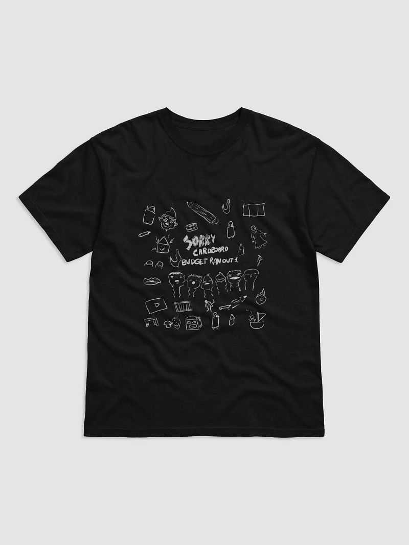 evil cardboard shirt REDRAWN