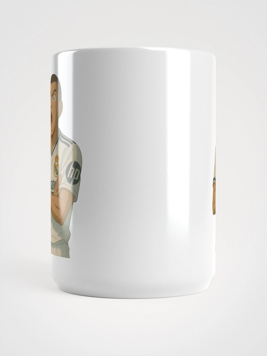 Glossy Mug - Kylian Mbappe Goal Celebration - Real Madrid (Various Colours) product image (5)