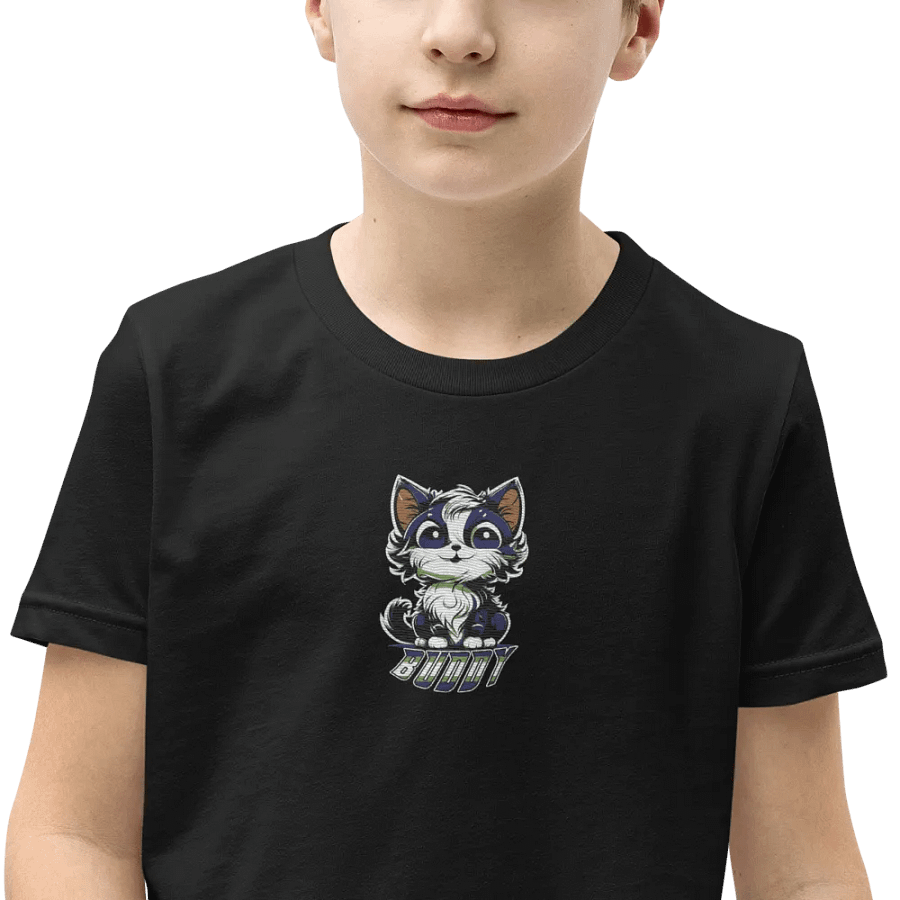 Buddy Bella+Canvas Youth Short Sleeve T-Shirt (EMBRODERED) product image (8)